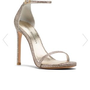 STUART WEITZMAN NUDIST SANDAL SIZE 5M